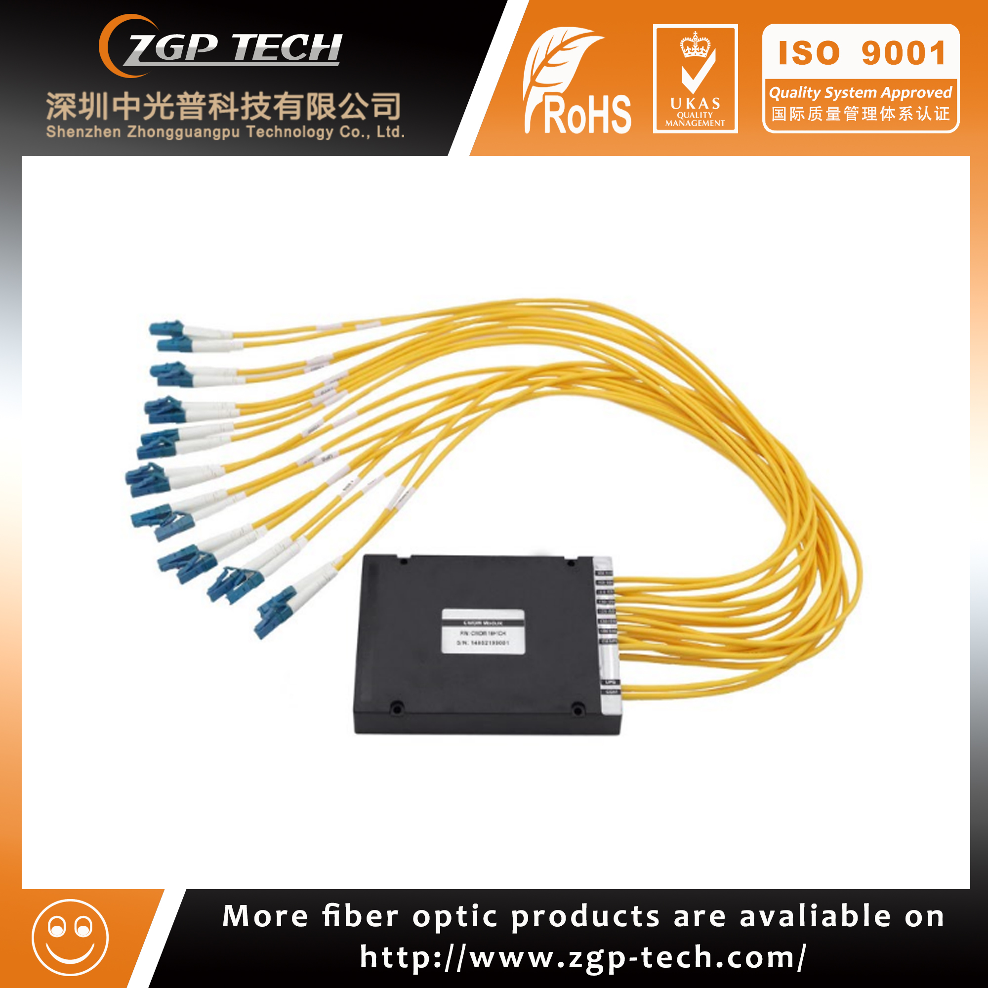 Factory Supply Fiber ABS box type 8CH 8CH 16CH 32CH CWDM 